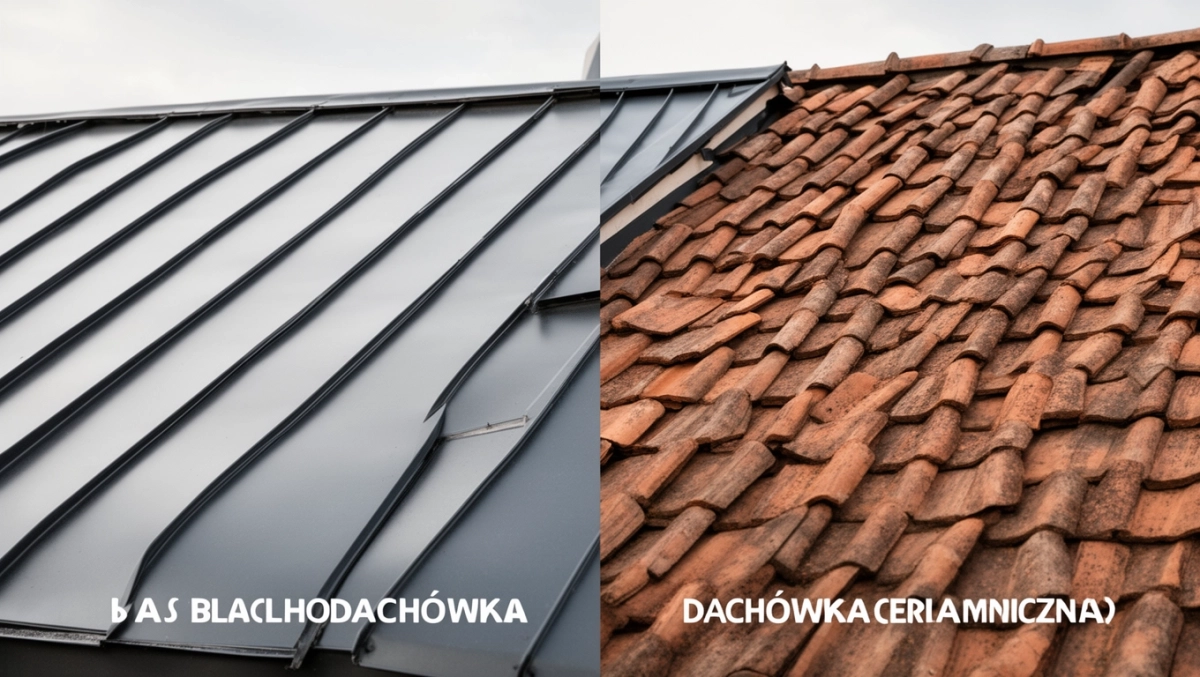 blachodachówka a dachówka ceramiczna