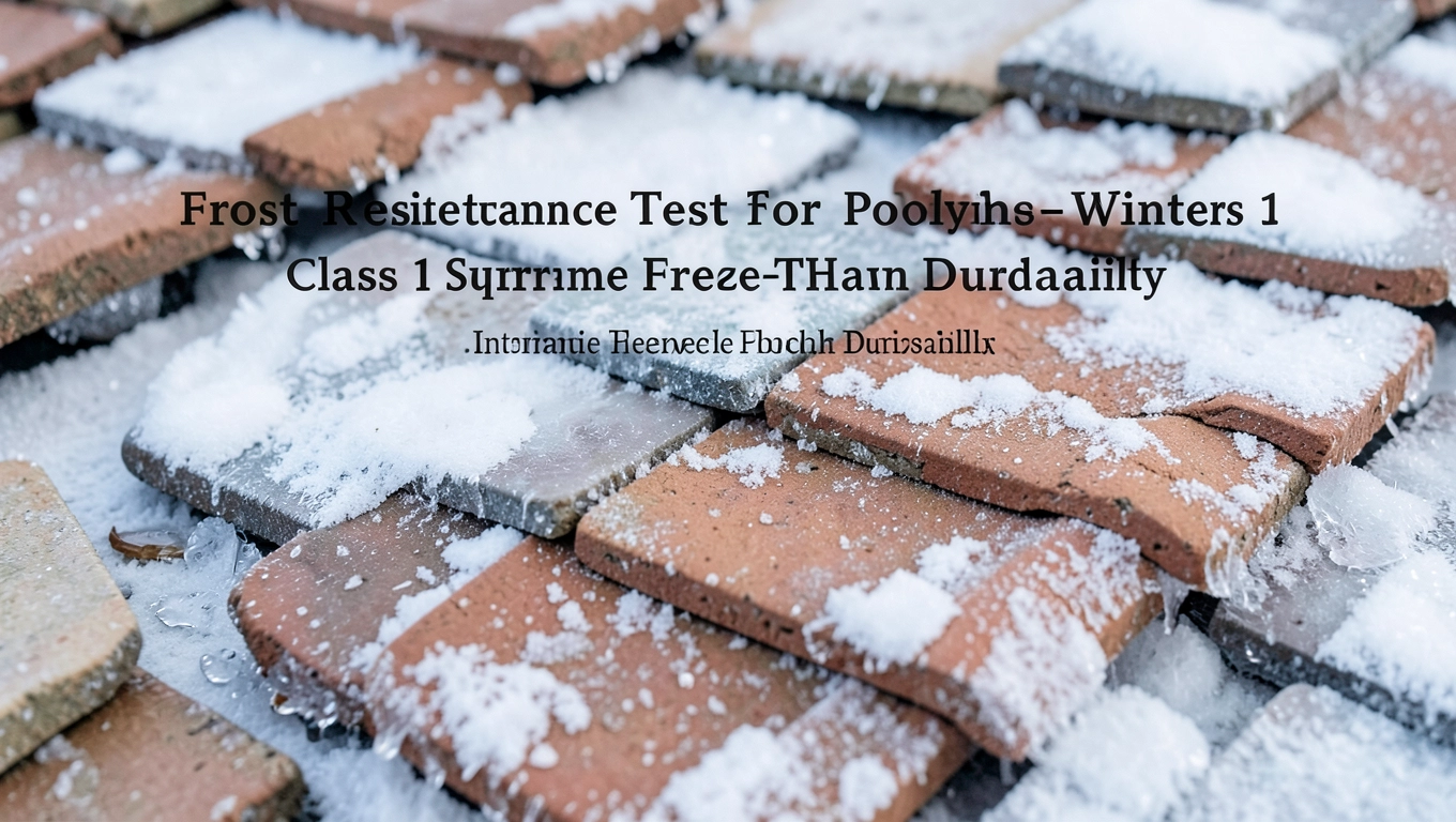 Mrozoodporność dachówek ceramicznych klasa 1-3