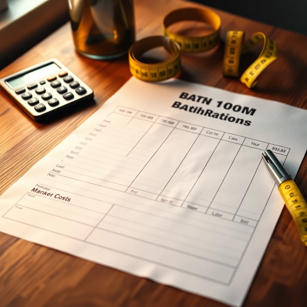 Przykładowy Kosztorys Remontu Łazienki 2024