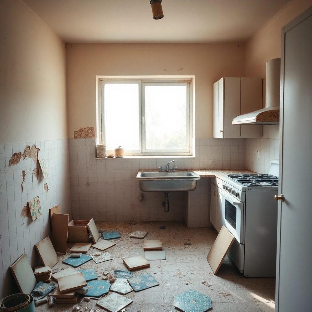 Remont Starej Kuchni W Bloku