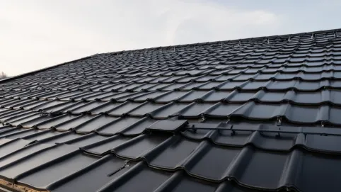 blachodachówka na płaski dach