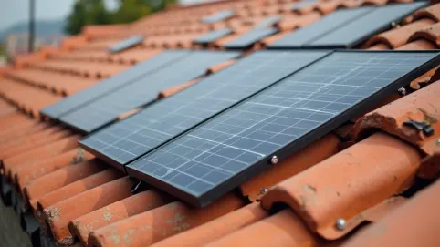 Montaż paneli fotowoltaicznych na dachówce