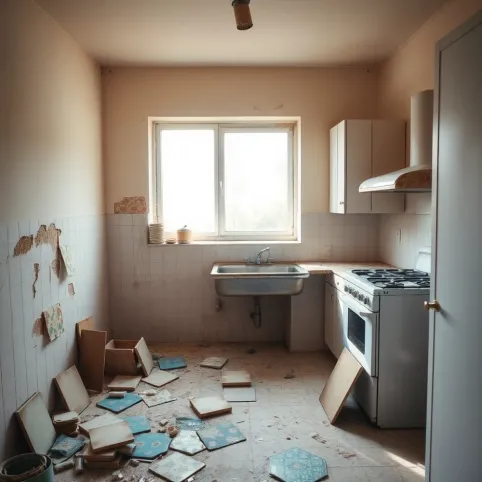 Remont Starej Kuchni W Bloku